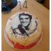 Personalised Elvis Cake Topper - Edible Icing or Wafer paper - 7.5" Round - Buy Online on GoSupps.com