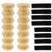 BETIMFAN Wood Exercise Rip Stick Comfortable Slip Workout Liftstick with Adjustable Resistance Band Compact Upper Body Workout Rip Stick Band for Home Gym Use