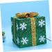 LABRIMP Mantel Decor Box Decor Mini Christmas Tree Ornament Miniature Park Bench Showcase Adornment Window Bag Green 15.00X15.00X15.00CM - Buy Online on GoSupps.com