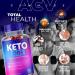 Keto One Gummies - Advanced Weight Loss with Apple Cider Vinegar for Belly Fat - 30 Day Supply - Buy Online on GoSupps.com