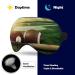 Baseball and Football Funny Sleep Mask for Men and Women - Adjustable Blackout Eye Mask for Sleeping and Travel - Cute Design - Pack of 1 - Buy Online on GoSupps.com