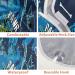 Dinosaur Bones Beard Bib Apron - Non-Stick Waterproof Hair Catcher for Men | Perfect Grooming Gift with Suction Cups - Buy Online on GoSupps.com