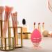 TRIXES Rose Gold Makeup Sponge Stand - 2 Piece Stainless Steel Wire Holder for Beauty Blenders - International Shipping Available - Buy Online on GoSupps.com