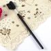 Eyelash Eyebrow Brush Metal Steel Eyelash Separator Comb Wood Handle Double Head Extension Makeup Supplies for Professional and Travel - Buy Online on GoSupps.com
