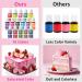 Food Coloring Set - 16 Colors Vibrant Liquid Food Coloring Upgraded Tasteless Food Grade Food Dye for Cake Decorating Baking Cookies Icing Slime Easter Egg Fondant and DIY Crafts - 0.35 Fl. oz (10 ml)/Bottles - Buy Online on GoSupps.com