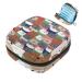 Women's binding-up bags cat pattern women tampon storage bags zip pockets menstrual tied bags multi11