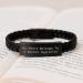 Funny Gifts from Men to Women Dental Hygienist Interlaced Leather Bracelet 'My Heart Belongs To A Dental Hygienist' Quote Christmas Memorable Presents - Buy Online on GoSupps.com