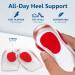 Sulpo Gel Heel Cushions - 5 Pairs of Silicone Inserts for Heel Spur Protection - Comfortable Gel Insoles for Men & Women - Sizes 36-39 - Buy Online on GoSupps.com