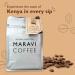 Maravi Speciality Coffee - Kenya AB Arabica Coffee - Whole Bean Coffee - Medium Roast - Black Tea & Currants Notes - 400g Whole Bean 400 g (Pack of 1) - Buy Online on GoSupps.com