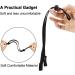 12 Pack Black Adjustable Anti-Slip Ear Straps for Nurses and Food Workers - Buy Online on GoSupps.com