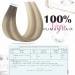 Buy Moresoo Real Hair Tape Extensions - Virgin Invisible 50 cm Brown to Light Ash Brown - New Technology 5 Pieces #5/7/20 - Buy Online on GoSupps.com