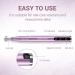 MelodySusie Cordless Nail Drill - Rechargeable Electric Efile Kit for Acrylic Gel Nails - Purple - Buy Online on GoSupps.com