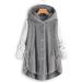 Hanxiulin Women's Fleece Jacket - Plush Cardigan with Long Sleeves & Stand-Up Collar - Breathable Casual Winter Fashion - XL Gray - Buy Online on GoSupps.com