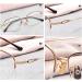 Riccie HD Women's Reading Glasses - Anti-Blue Light Aspherical Resin Radiation Protection Dioptria +1.0 to +3.0 | Reintitan - Buy Online on GoSupps.com
