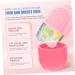 Beauty Face Ice Tray | Silicone Gua Sha Massage Tools | Pink Ice Cube Tray for Face Massager - 13x6.5x5.5CM - Buy Online on GoSupps.com