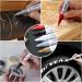 Permanent Oil-Based Paint Marker Pens - 5 Pack Medium Tip, Quick Dry & Waterproof - Assorted Colors for Rock, Wood, Fabric, Plastic, Glass & More - Buy Online on GoSupps.com