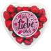 Oyoy dear chocolate gift I heart can I love you filled with 500g chocolate hearts i chocolate Valentine's Day I Mother's Day chocolate i partner gifts