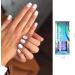 White Nail Polish - Nail Gel Polish - Quick Dry Nail Varnish - Long Lasting Chip Resistant Soak Off UV LED Nail Lamp Gel Polish Nail Art Manicure DIY Home - Buy Online on GoSupps.com