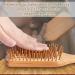 Antistatic Bamboo Paddle Hairbrush - Wooden Bristle Brush for Men Women & Kids - Frizz Control & Scalp Massage - Buy Online on GoSupps.com