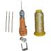 Swift Stitch Hand Sewing Awl Kit Leather Canvas Repair Saddles Coat Seat Black - Buy Online on GoSupps.com