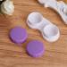 SWETOPQ Colored Contact Lenses Travel Kit - Mini Round Holder & Case for Eyes - Perfect for On-the-Go Lens Care - Buy Online on GoSupps.com