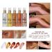 Shimmer Body Oil Highlighter - Waterproof Luminizer for Face & Body (01 Pearl White) - Buy Online on GoSupps.com