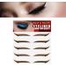 Glitter Eyeliner Stickers for Eyes | Sparkle Instant -Adhesive Eyeliner Stencil 5 Pairs | Makeup Eyeliner Stickers Sticker Eyeliner for Eye Makeup Tool Eyeliner Tool Dalynn Orange (Five Pairs) - Buy Online on GoSupps.com