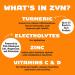 ZYN Electrolytes Powder - Hydration Packets with Vitamins Zinc & Turmeric for Gut Health | Low Sugar Immune Support Drink Mix - 16 Pack - Buy Online on GoSupps.com