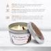 Chandelita Fragrance Candle - Palo Santo & Cinnamon | Natural Soy Wax Essential Oils | Chakra & Aroma Therapy Candle for Meditation & Cleansing - Buy Online on GoSupps.com