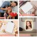 HUOJUCUN Shanker LED Travel Makeup Mirror with Light, Foldable & Portable Lighted Makeup Mirror with Small Magnifying Mirror - Pink - Buy Online on GoSupps.com