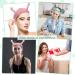 2 PCS Snail Face Wash Headband Set for Women and Girls - Soft Coral Fleece Spa Hair Band for Makeup, Skincare, Shower - Cute Elastic Headband for Beauty Routine - Pink+Green - Buy Online on GoSupps.com