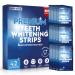 Anpatio Teeth Whitening Strips 21 Treatment Non-Slip White Strip Without Any Harm - Safe for Enamel - Non Sensitive Teeth Whitening Kit - Pack of 42 Strips and Mouth Opener Included