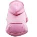 Cat puppy coat pet clothing dog coat Christmas warm fashionable dog dog pupy case fleece winter dogs hoodie warm dog sweater christmas costume dog cat pet xl a-rosa