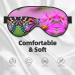 Buy Floral Butterfly Double-Sided Sleep Eye Mask | Comfort Soft Blindfold with Adjustable Strap - Block Out Light - Buy Online on GoSupps.com