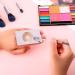 Buy Stainless Steel Makeup Mixing Palette & Spatula | Professional Cosmetic Foundation & DIY Art Supplies - Buy Online on GoSupps.com