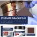 Magical Stainless Steel Cleaning Paste magical nano-technology stainless steel cleaning paste Stainless Steel Clean Wax Stainless Steel Cleaner Rust Remover for Metal (3Pcs) - Buy Online on GoSupps.com