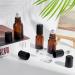 BENECREAT 24 Sets Essential Oil Roller Inserts Kit - Stainless Steel Balls & Black Caps for 5-15ml Bottles | Ideal for Essential Oils & Cosmetics - Buy Online on GoSupps.com