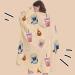 Cozy Oversized Hooded Sweatshirt for Adults | Portable Ceiling Hoodie | Trendy Gifts for Women in Light Yellow Popcorn - Buy Online on GoSupps.com