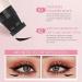  Xinhuju Dual Tip Eyeliner Pencil - Waterproof Long Lasting Eyeliner Pencil for Female Makeup Easy Winged Effect Eyebrow Shaping Eye Definition Cosmetic Embellishment - Buy Online on GoSupps.com