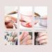 Aokitec Sable Kolinsky Nail Brush #18 - Professional Acrylic Brush for Nail Art | High-Quality Wood Handle Manicure Tool | Pink - Buy Online on GoSupps.com