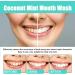 Oralhoe Coconut Mint Mouthwash & Oil Pulling - Natural Teeth Whitening with Peppermint - 1PC - Buy Online on GoSupps.com