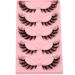 Milllruez Fox Eye False Eyelashes - Fluffy Faux Mink Wispy Lashes for Volume and Length - Bratz Doll Inspired Pack - Buy Online on GoSupps.com