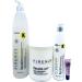 Firenze Professional Keratin (Salt Free) Shampoo & Mask 33.8 oz + Leave-in 10.1 Fl Oz - Free Starry Lip Gloss 10ml