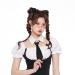 Halloween Christmas Black Fuzzy Scrunchies - 2 Pack Faux Fur Hair Accessories for Girls - Soft Ponytail Holder & Wristband for Theme Parties - Buy Online on GoSupps.com