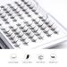 Lankiz Single Eyelashes 0.07 D Curl - 72 PCs DIY Cluster Lashes | Babysbreath D-Mix Artificial Eyelash Extensions for Home Use - Buy Online on GoSupps.com