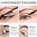 Glitter Self Adhesive False Eyelashes with Reusable Pink Eyeliner Stickers - Waterproof and Long-Lasting (5 Pairs) - Buy Online on GoSupps.com