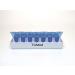Weekly Pill Organizer - 7 Day AM/PM Color Coded with Braille - Easy Open Medication & Vitamin Storage - Buy Online on GoSupps.com