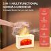 KKMOL Flame Aroma Diffuser | Oil Humidifier & Fragrance Diffuser for Home & Office | Waterless Auto Shut-Off - Buy Online on GoSupps.com