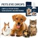 Pet Eye Drops Pet Eye Drops For Cats And Dogs To Remove Lubricating Eye Drops for Pet Tear Stain Remover For Dogs & Cats Eye Itching Relief Potion for Pets Care And Cleaning Around The Eyes 10ML 1*10ml - Buy Online on GoSupps.com