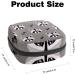 Raccoon Footprint Menstrual Cup Pouch - Portable Sanitary Napkin Storage Bag - Buy Online on GoSupps.com